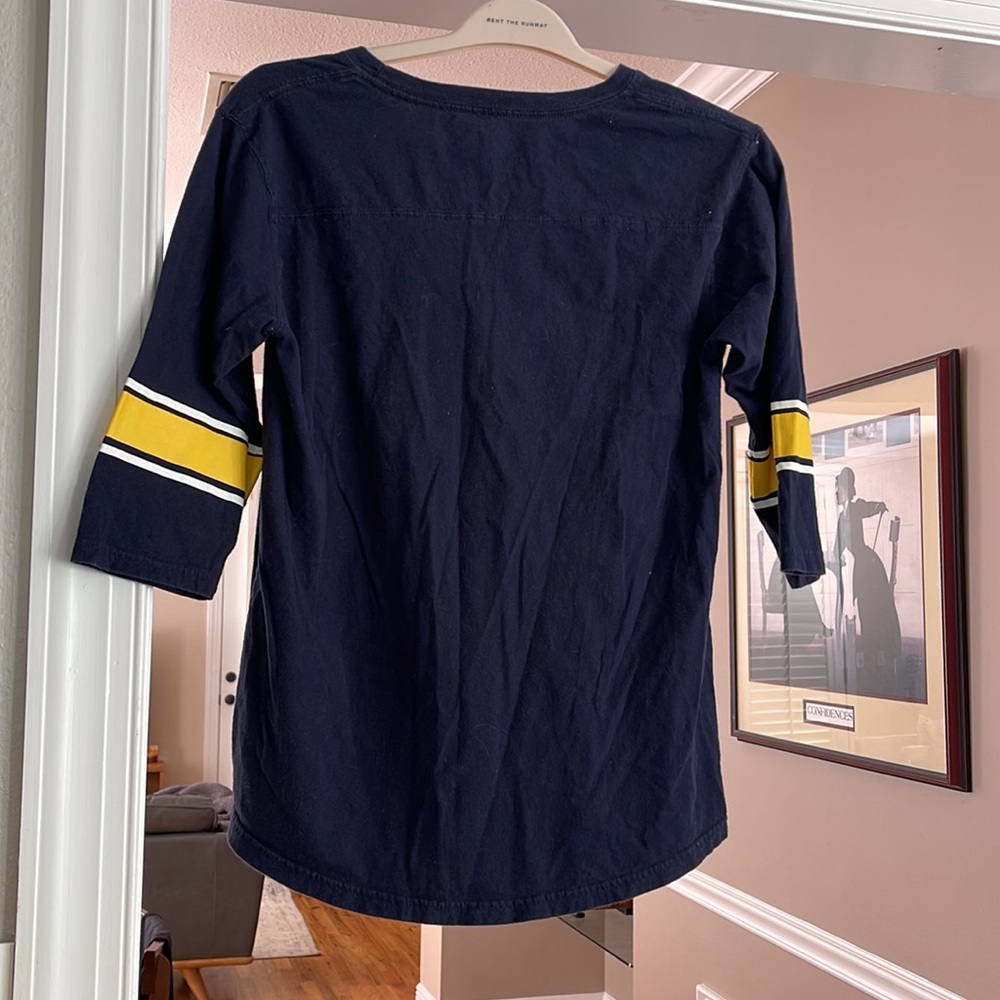 Naval Academy 3/4 sleeve Tee - Picture 2 of 6